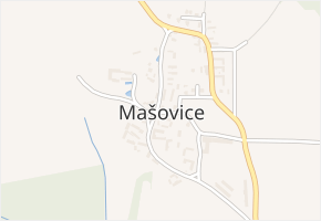 Mašovice v obci Dolní Hořice - mapa části obce
