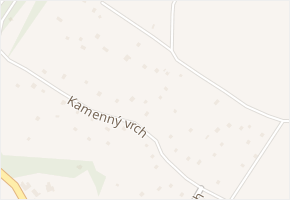 Kamenný vrch v obci Dolní Kounice - mapa ulice