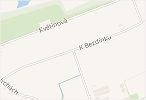 K Bezdínku v obci Dolní Lutyně - mapa ulice