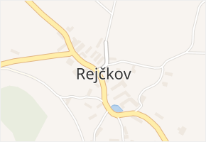 Rejčkov v obci Dolní Město - mapa části obce