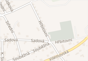 Hřbitovní v obci Dolní Poustevna - mapa ulice