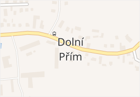 Dolní Přím v obci Dolní Přím - mapa části obce