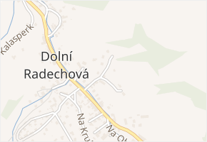 Do Celbova dolu v obci Dolní Radechová - mapa ulice