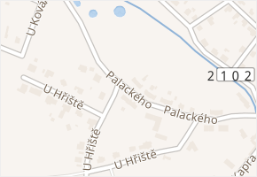 Palackého v obci Dolní Rychnov - mapa ulice