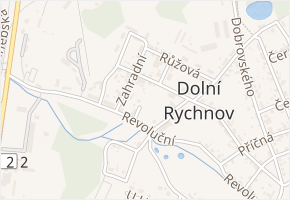 Polní v obci Dolní Rychnov - mapa ulice