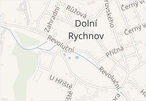 Revoluční v obci Dolní Rychnov - mapa ulice