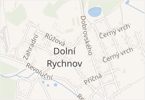 Šafaříkova v obci Dolní Rychnov - mapa ulice