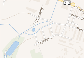 Habrová v obci Domažlice - mapa ulice