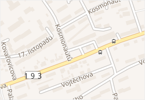 Kozinova v obci Domažlice - mapa ulice
