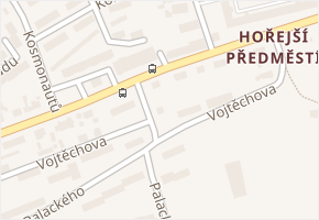 Vojtěchova v obci Domažlice - mapa ulice
