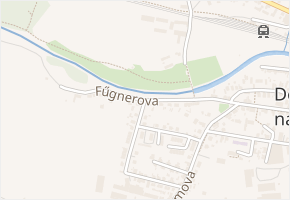 Fűgnerova v obci Doudleby nad Orlicí - mapa ulice