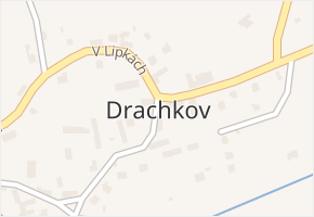 Drachkov v obci Drachkov - mapa části obce