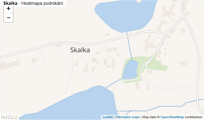 Mapa Skalka - Firmy v ulici.