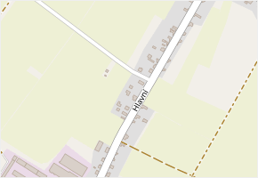 Nová v obci Dřísy - mapa ulice