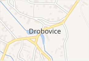 Drobovice v obci Drobovice - mapa části obce