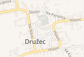 Rokelská v obci Družec - mapa ulice