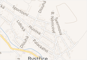 Rokosovského v obci Dubí - mapa ulice