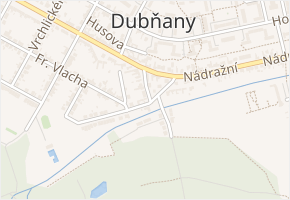 Luční v obci Dubňany - mapa ulice