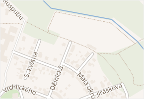 Dělnická v obci Duchcov - mapa ulice