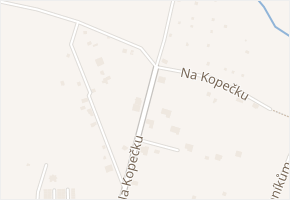 Na Kopečku v obci Dvůr Králové nad Labem - mapa ulice