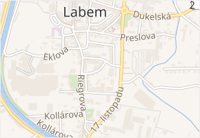 Na Struze v obci Dvůr Králové nad Labem - mapa ulice