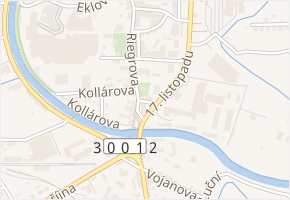Náprstkova v obci Dvůr Králové nad Labem - mapa ulice