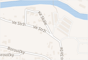Ve Strži v obci Dvůr Králové nad Labem - mapa ulice