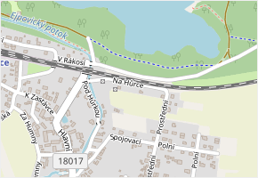 Na Hůrce v obci Ejpovice - mapa ulice