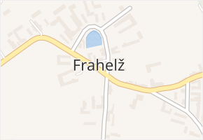 Frahelž v obci Frahelž - mapa části obce