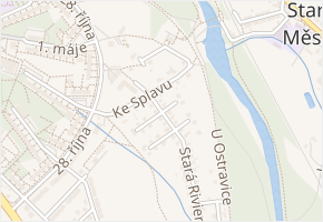 Březová v obci Frýdek-Místek - mapa ulice