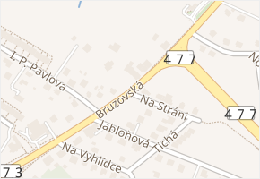 Bruzovská v obci Frýdek-Místek - mapa ulice