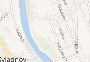 Fügnerova v obci Frýdek-Místek - mapa ulice