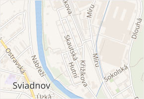 Gajdošova v obci Frýdek-Místek - mapa ulice