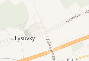 Hraniční v obci Frýdek-Místek - mapa ulice
