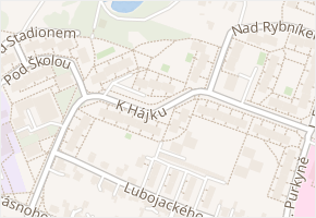 K Hájku v obci Frýdek-Místek - mapa ulice