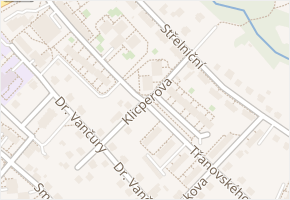 Klicperova v obci Frýdek-Místek - mapa ulice
