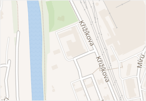 Křižíkova v obci Frýdek-Místek - mapa ulice