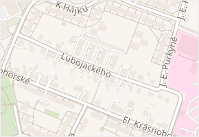 Lubojackého v obci Frýdek-Místek - mapa ulice