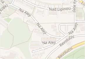 Na Aleji v obci Frýdek-Místek - mapa ulice