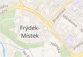 Na Blatnici v obci Frýdek-Místek - mapa ulice