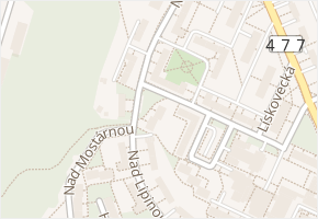 Nad Lipinou v obci Frýdek-Místek - mapa ulice