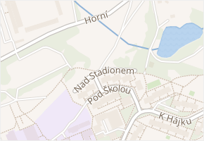 Nad Stadionem v obci Frýdek-Místek - mapa ulice