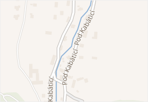 Pod Kabáticí v obci Frýdek-Místek - mapa ulice