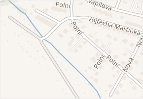 Polní v obci Frýdek-Místek - mapa ulice