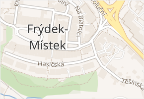 Radniční v obci Frýdek-Místek - mapa ulice