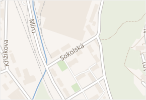 Sokolská v obci Frýdek-Místek - mapa ulice
