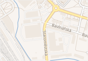 Staroměstská v obci Frýdek-Místek - mapa ulice