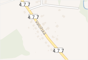 Valcířská v obci Frýdek-Místek - mapa ulice