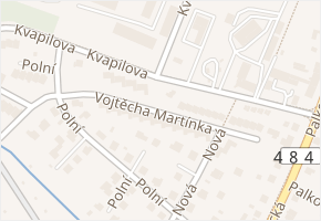 Vojtěcha Martínka v obci Frýdek-Místek - mapa ulice