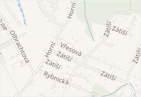 Vřesová v obci Frýdek-Místek - mapa ulice